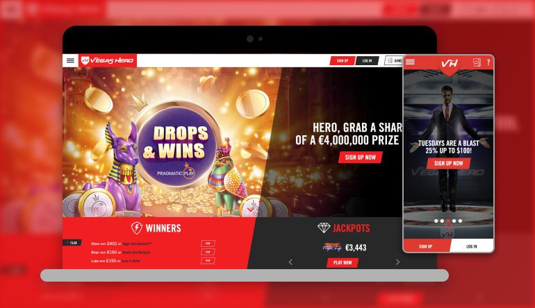 Vegas hero casino in United Kingdom